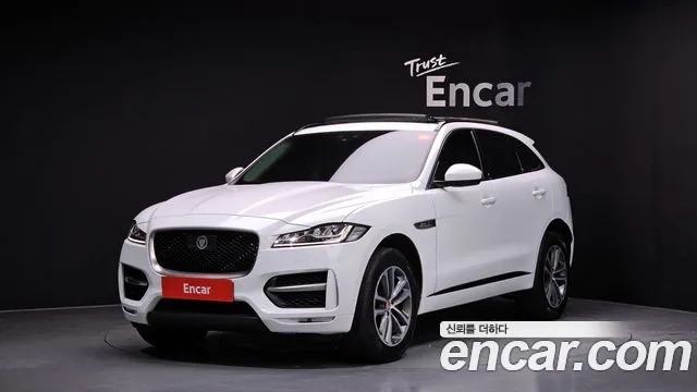 Jaguar F-PACE 2019 Белый из Кореи