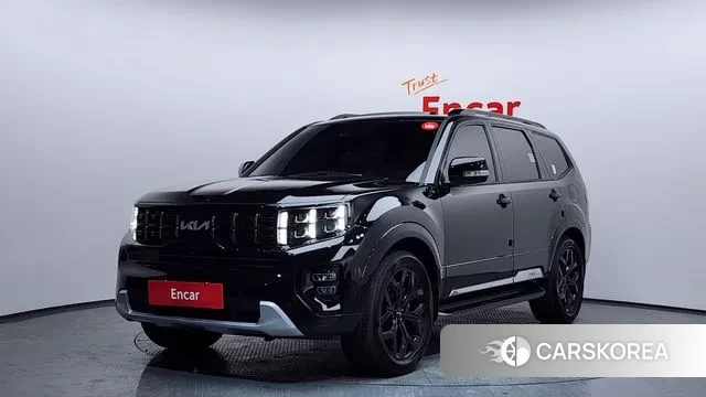 Kia Mohave Master 2023 Черный из Кореи