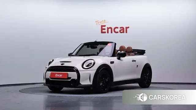 Mini Cooper S Convertible 2021 Жемчужный цвет из Кореи