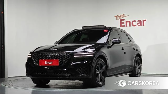 Genesis GV70 2021 Черный из Кореи