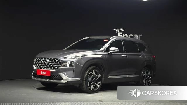 Hyundai The New Santa Fe 2021 Серый из Кореи