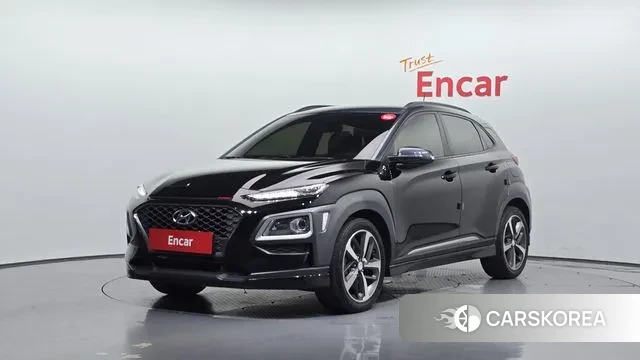 Hyundai Kona 2018 Черный из Кореи
