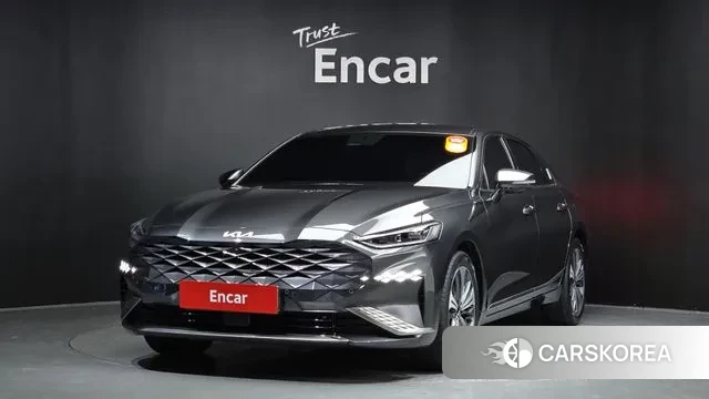 Kia K8 Hybrid 2021 Серый из Кореи