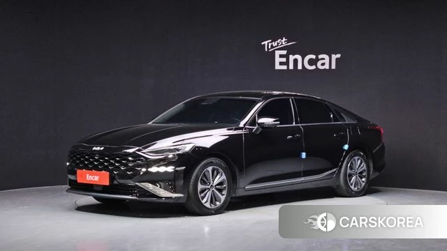 Kia K8 Hybrid 2023 Черный из Кореи