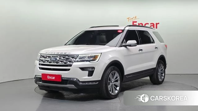 Ford Explorer 2018 Белый из Кореи