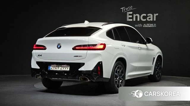 BMW X4 (G02) 2023 Белый из Кореи