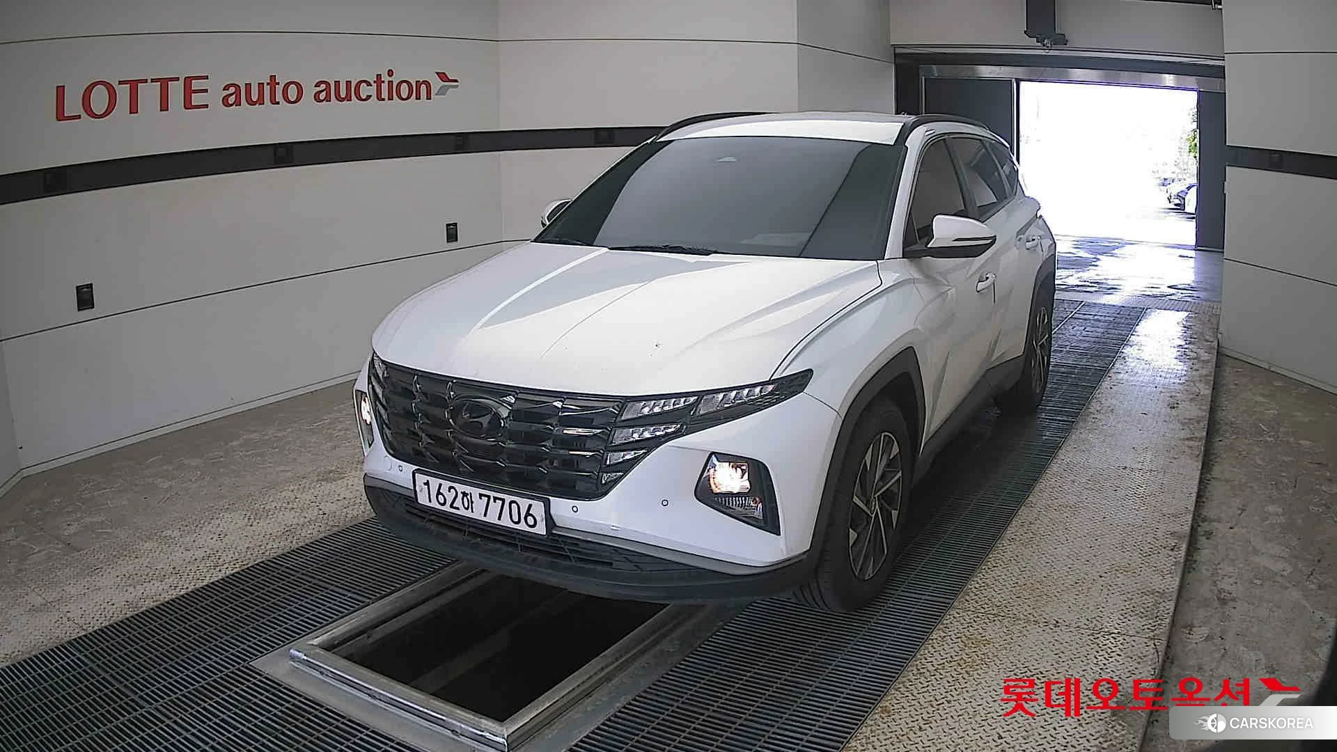 Hyundai Tucson 2021 White Cream из Кореи