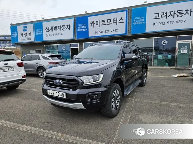 Ford Ranger 3rd Generation 2021 Черный из Кореи