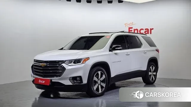 Chevrolet (GM Daewoo) Traverse 2020 Белый из Кореи