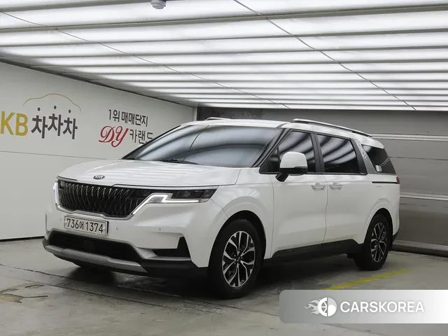 Kia Carnival 4th generation 2020 Белый из Кореи