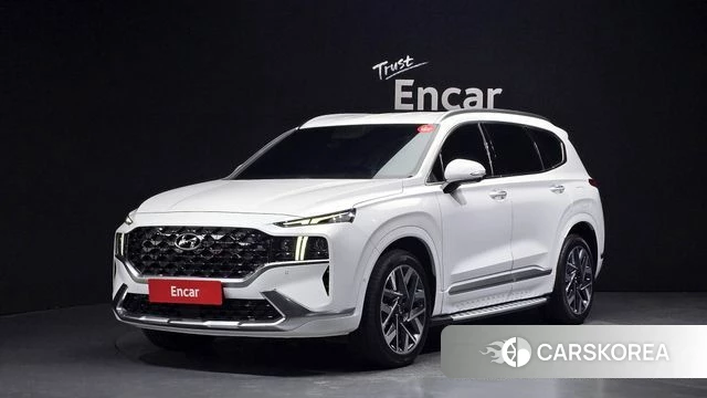 Hyundai The New Santa Fe 2021 Белый из Кореи