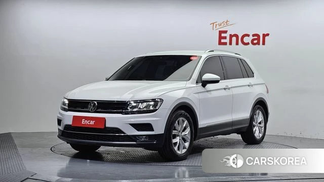 Volkswagen Tiguan second Generation 2020 Белый из Кореи