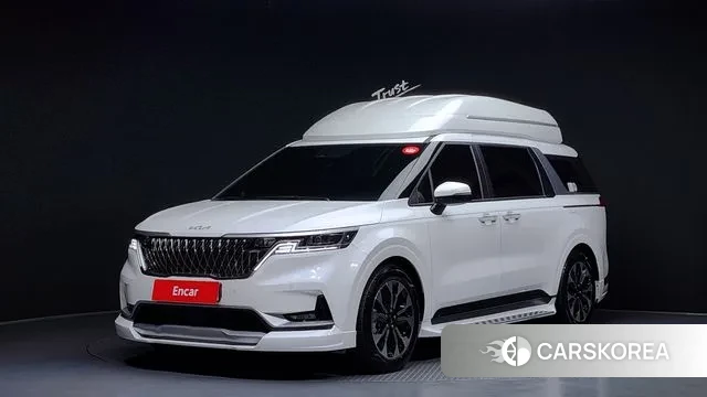 Kia Carnival 4th generation 2023 Белый из Кореи