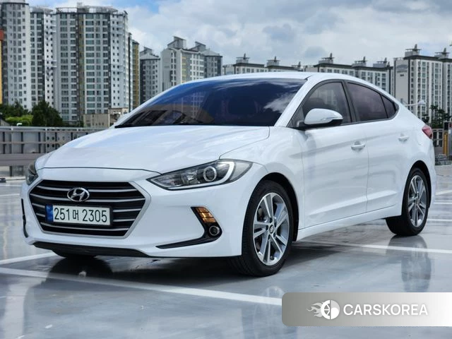 Hyundai Avante AD 2018 Белый из Кореи