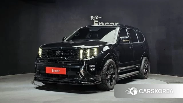 Kia Mohave Master 2021 Черный из Кореи