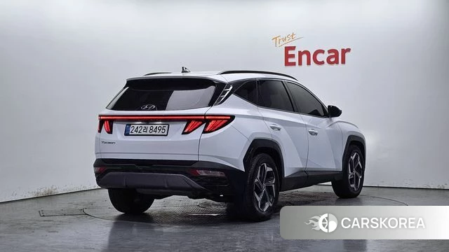 Hyundai Tucson (NX4) 2021 Белый из Кореи