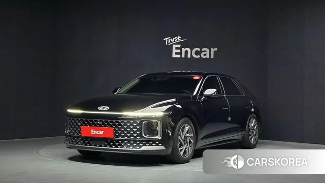 Hyundai Grandeur (GN7) 2023 Черный из Кореи