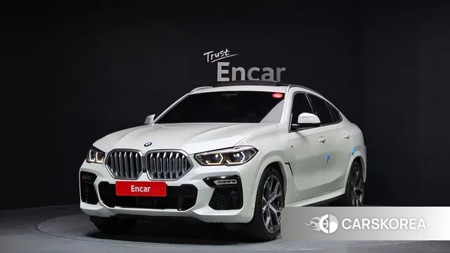 BMW X6 (G06) 2020 Белый из Кореи