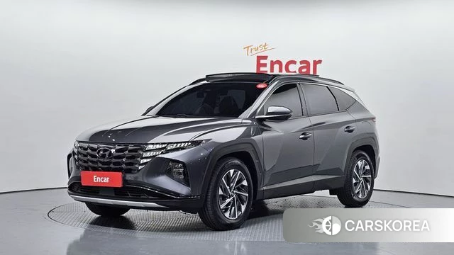 Hyundai Tucson Hybrid (NX4) 2021 Серый из Кореи