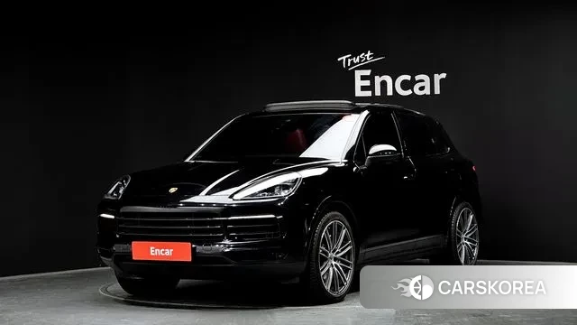 Porsche Cayenne (PO536) 2020 Черный из Кореи