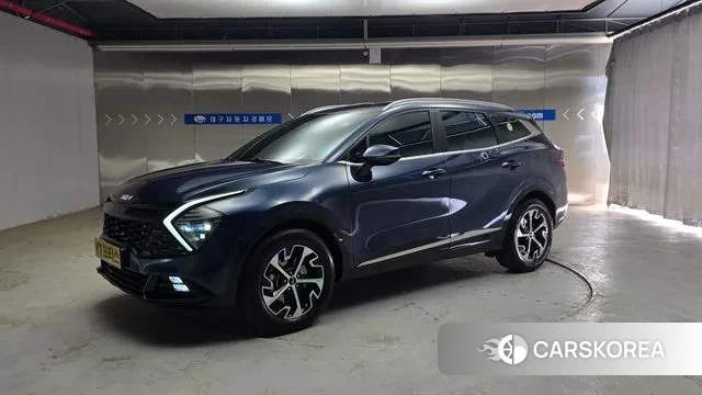 Kia Sportage 5th Generation Hybrid 2022 Синий из Кореи