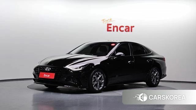 Hyundai Sonata (DN8) 2021 Черный из Кореи