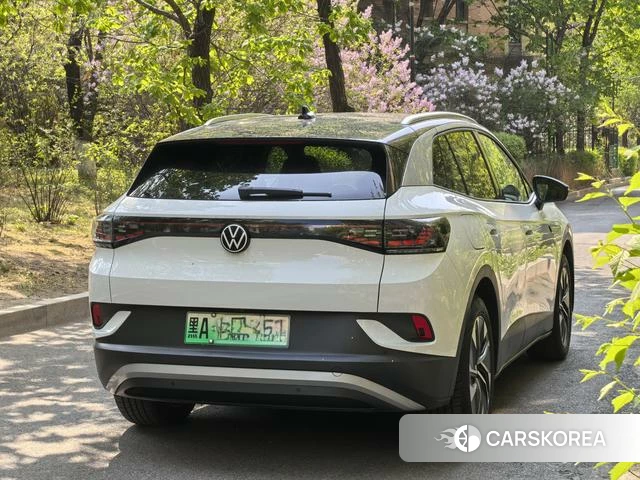 Volkswagen ID.4 CROZZ 2023 Белый из Китая