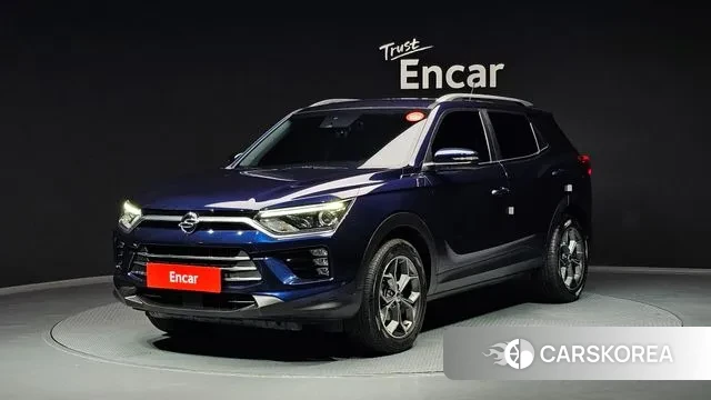 Ssangyong Beautiful Korando 2020 Синий из Кореи