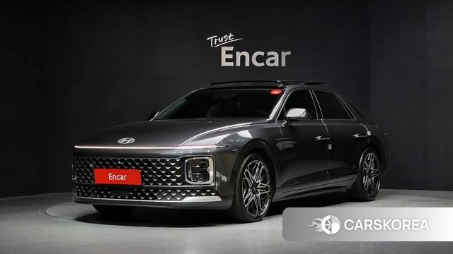 Hyundai Grandeur Hybrid (GN7) 2024 Серый из Кореи