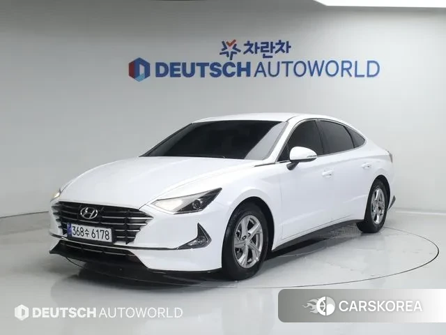 Hyundai Sonata (DN8) 2021 Белый из Кореи