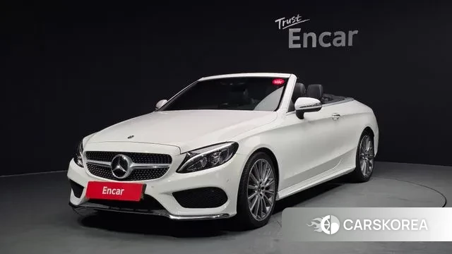 Mercedes-Benz C-Class W205 2018 Белый из Кореи