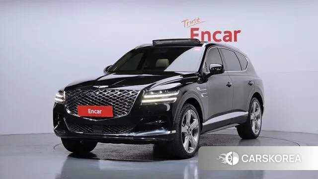 Genesis GV80 2022 Черный из Кореи