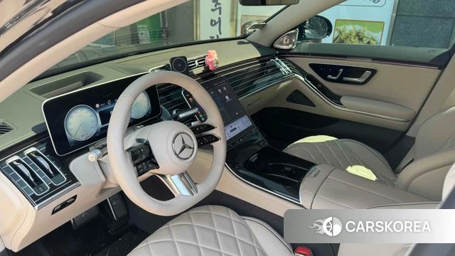 Mercedes-Benz S-Class W223 2023 Серый из Кореи