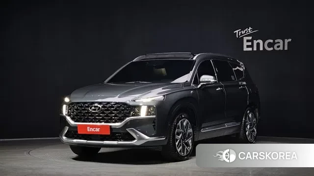 Hyundai The New Santa Fe 2021 Серый из Кореи