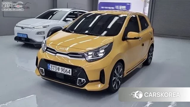 Kia Morning Urban (JA) 2021 Желтый из Кореи