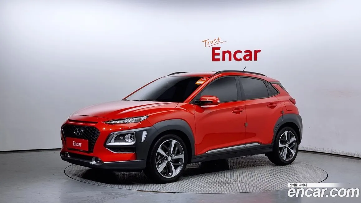 Hyundai Kona 2020 Красный из Кореи