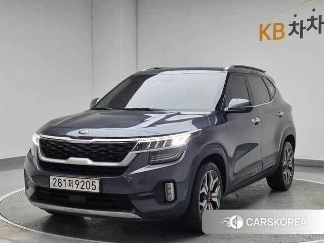 Kia Seltos 2020 Серый из Кореи