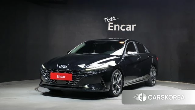 Hyundai Avante (CN7) 2020 Черный из Кореи