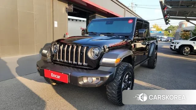 Jeep Gladiator (JT) 2021 Черный из Кореи