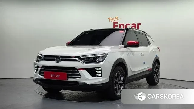 Ssangyong Beautiful Korando 2021 Белый из Кореи