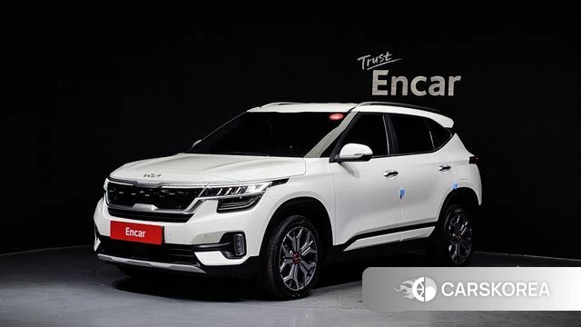 Kia Seltos 2022 Белый из Кореи