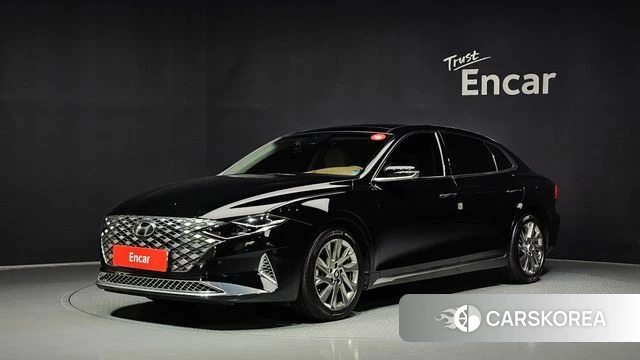 Hyundai The New Grandeur IG Hybrid 2022 Черный из Кореи