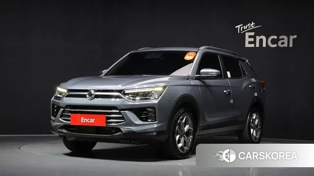 Ssangyong Beautiful Korando 2024 Серый из Кореи
