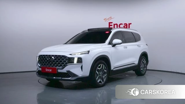 Hyundai The New Santa Fe 2021 Белый из Кореи