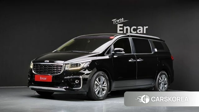 Kia The New Carnival 2019 Черный из Кореи