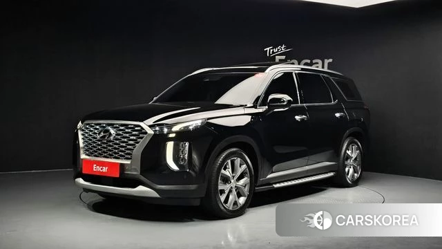 Hyundai Palisade 2022 Черный из Кореи