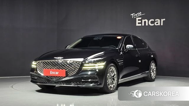 Genesis G80 (RG3) 2020 Черный из Кореи