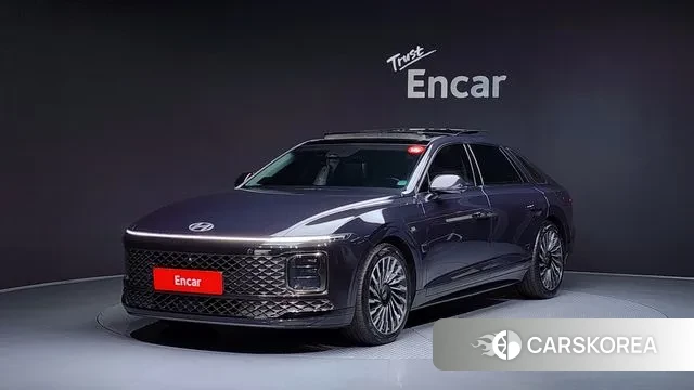 Hyundai Grandeur Hybrid (GN7) 2023 Синий из Кореи