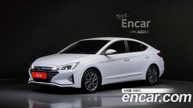 Hyundai The New Avante AD 2019 Белый из Кореи
