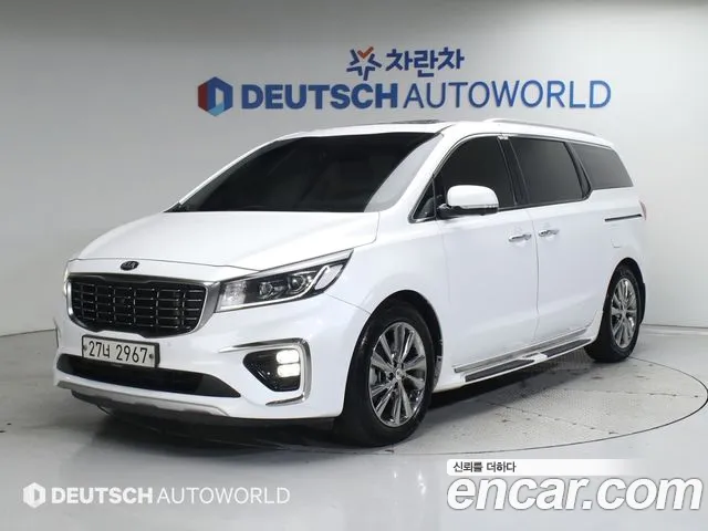 Kia The New Carnival 2018 Белый из Кореи